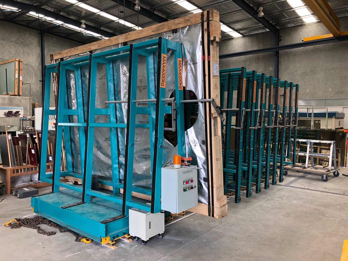 Efficient and Intelligent Electrical Glass Storage System: Revolutionizing Glass Processing and Warehouse Management