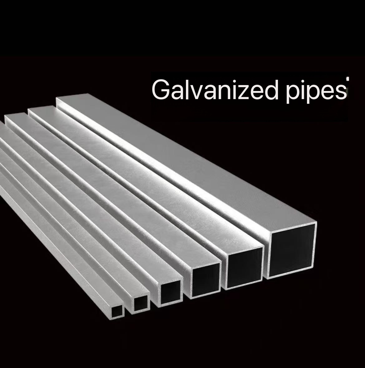 Galvanized pipes