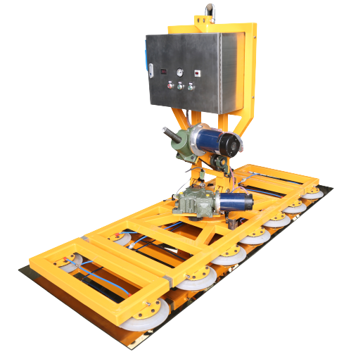 H type vacuum lifter with rotation and tilting