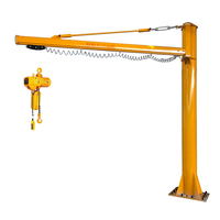Column Cantilever Crane/Jib Crane Glass Vacuum Lifter in Flag Bridge Shape