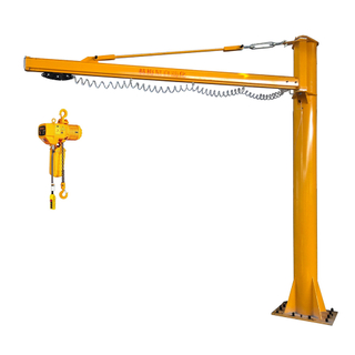 Column Cantilever Crane/Jib Crane Glass Vacuum Lifter in Flag Bridge Shape