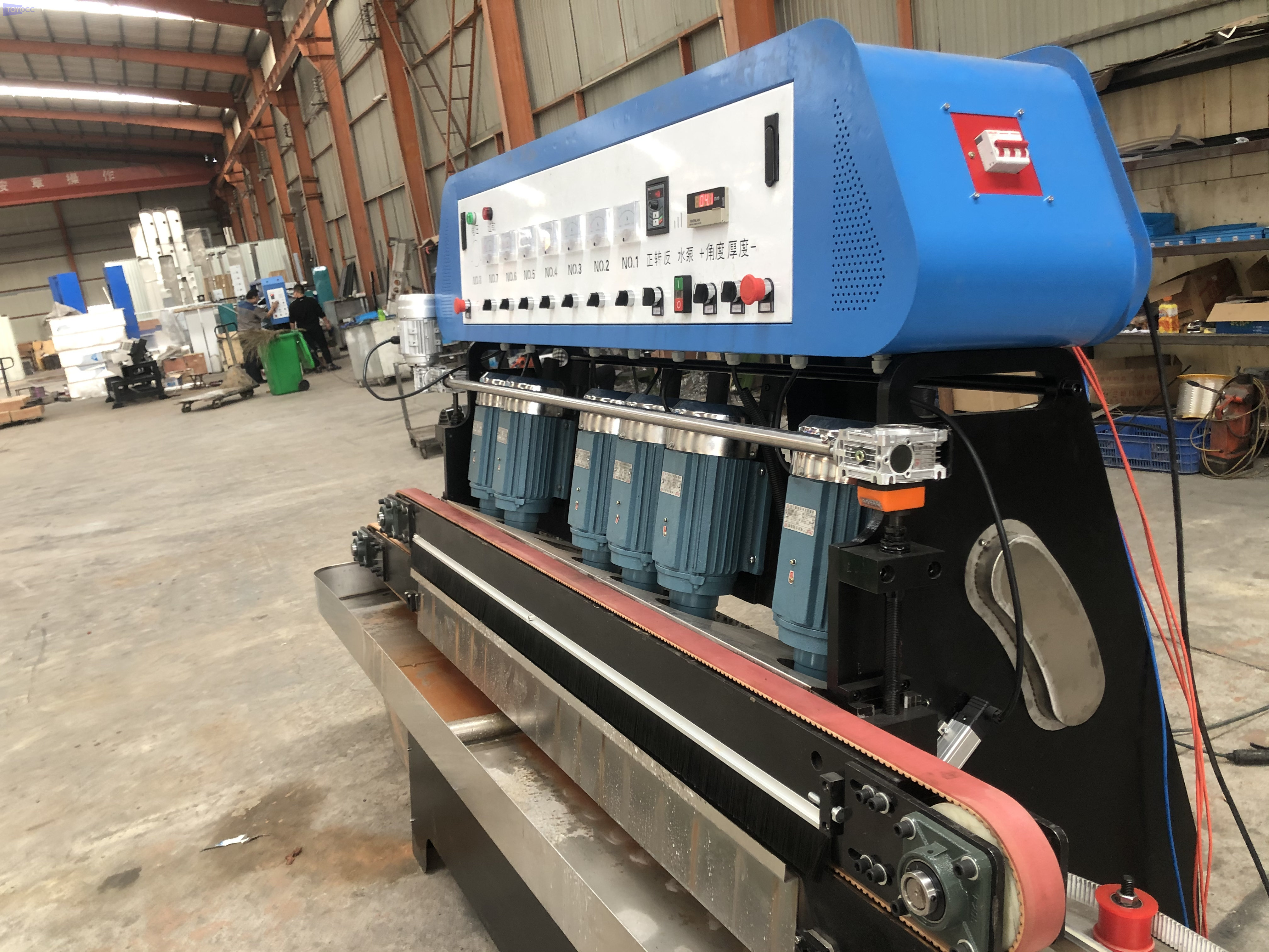 2024 Glass Horizontal Beveling Edging Polishing Grinding Machine