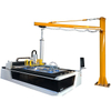 Column Cantilever Crane/Jib Crane Glass Vacuum Lifter in Flag Bridge Shape