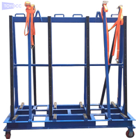 One Stop A Frame Glass Rack Trolley