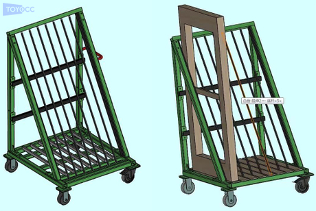 Customized Harp Rack for Door